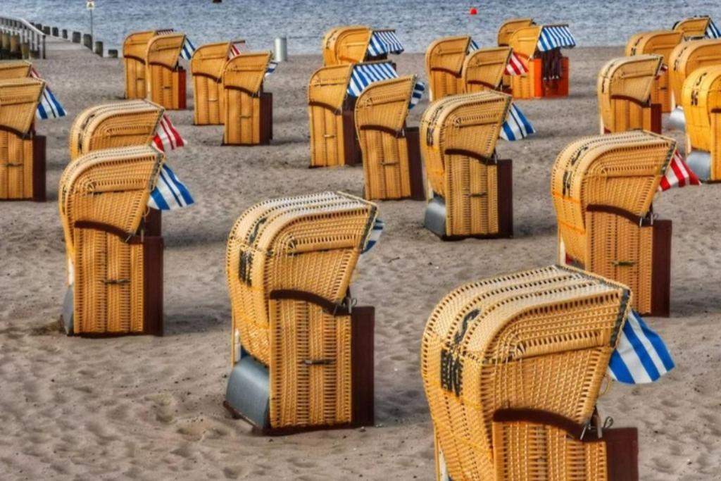 Obj 84 Meerblick Fewo Fuer 2 Bis 3 Personen Strandnah, Wlan Lubeck Exterior photo